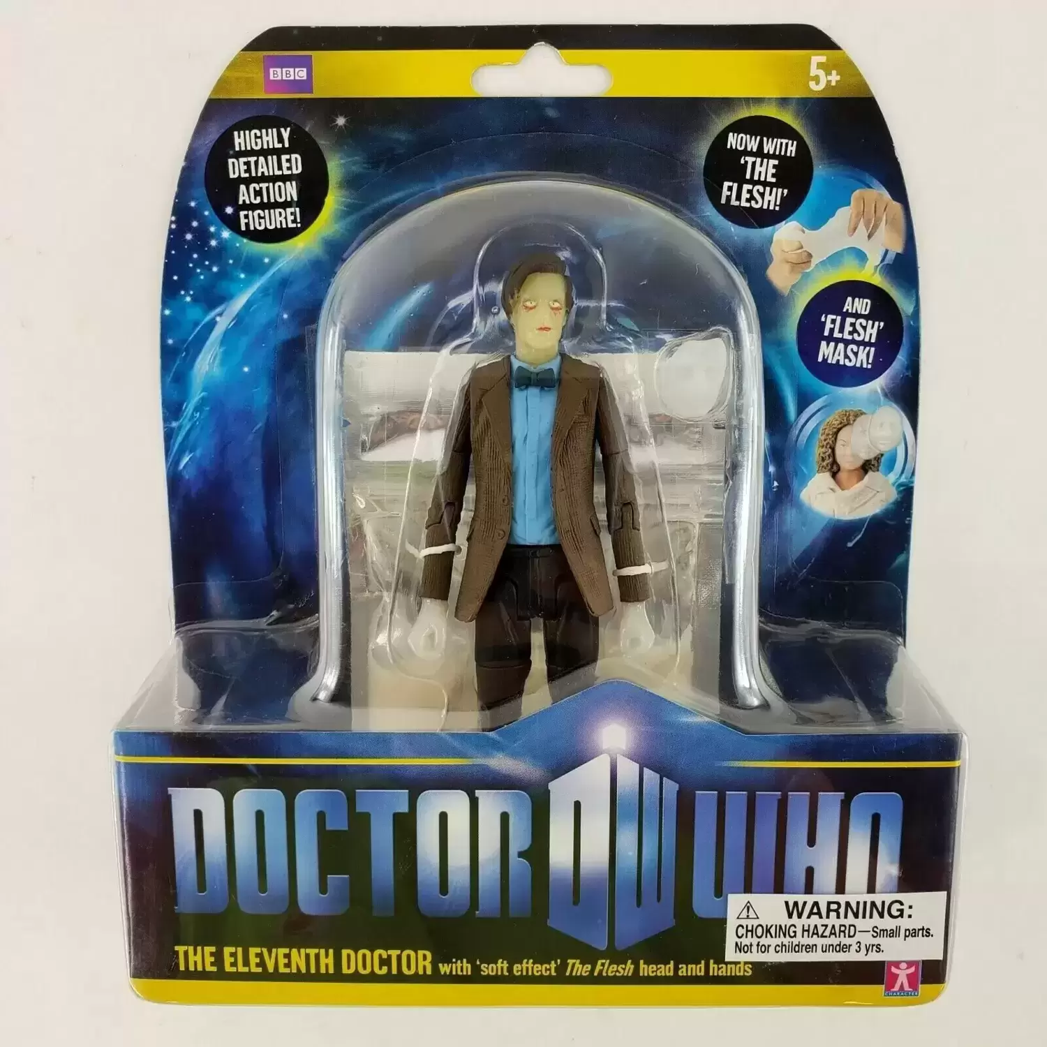 Action Figures - The Eleventh Doctor with Soft Effects The Flesh Head and Hands