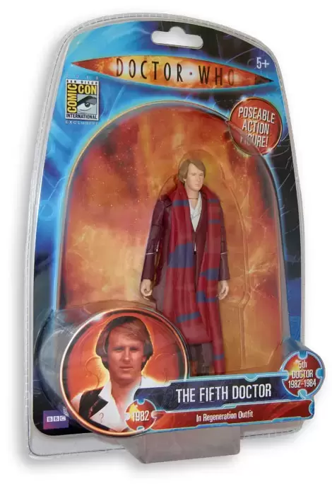 Action Figures - The Fifth Doctor In Regeneration Outfit
