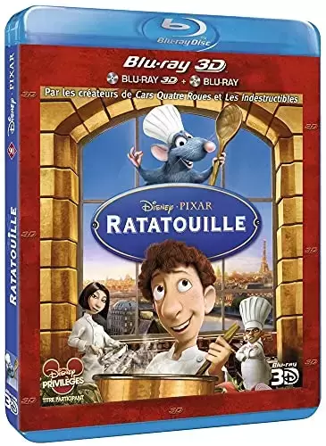 Les grands classiques de Disney en Blu-Ray - Ratatouille 3D + Blu-Ray 2D