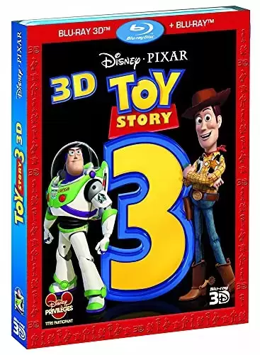 Les grands classiques de Disney en Blu-Ray - Toy Story 3 3D + Blu-Ray 2D