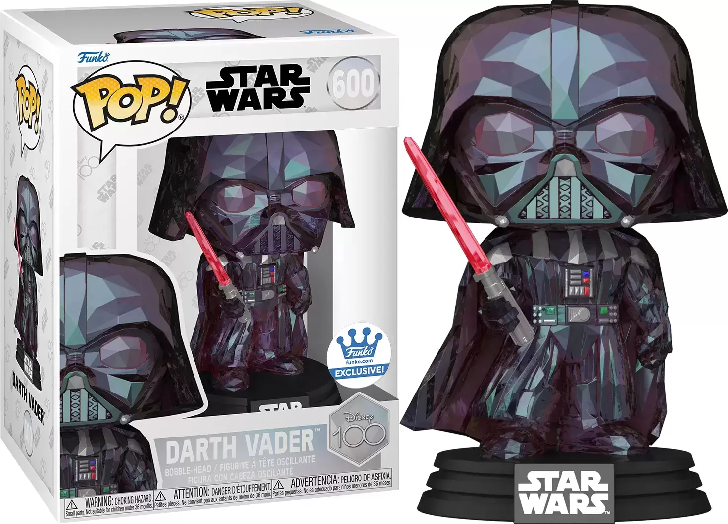 Star Wars - Darth Vader Facets - POP! Star Wars action figure 600