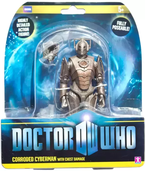 Action Figures - Corroded Cyberman with Chest Damage
