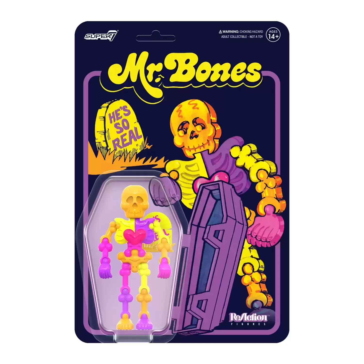 ReAction Figures - Mr. Bones (Fluorescent)