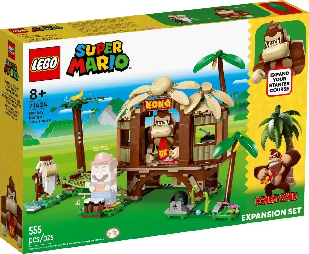 LEGO Super Mario - Donkey Kong\'s Tree House Expansion Set