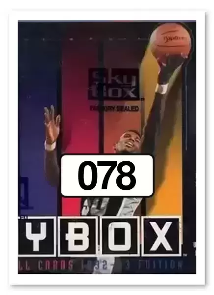 1992-93 SkyBox NBA - Chris Gatling