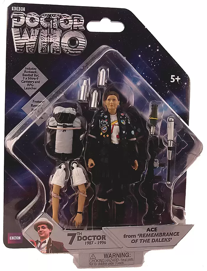 Action Figures - 7th Doctor - Ace from Remembrance of The Daleks