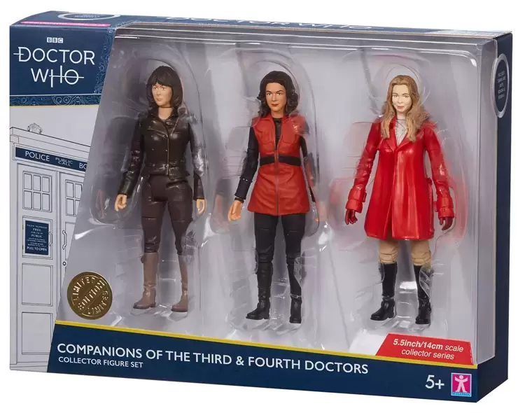 Action Figures - Companions of the Third and Fourth Doctors