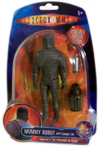 Action Figures - Mummy Robot with Canopic Jar