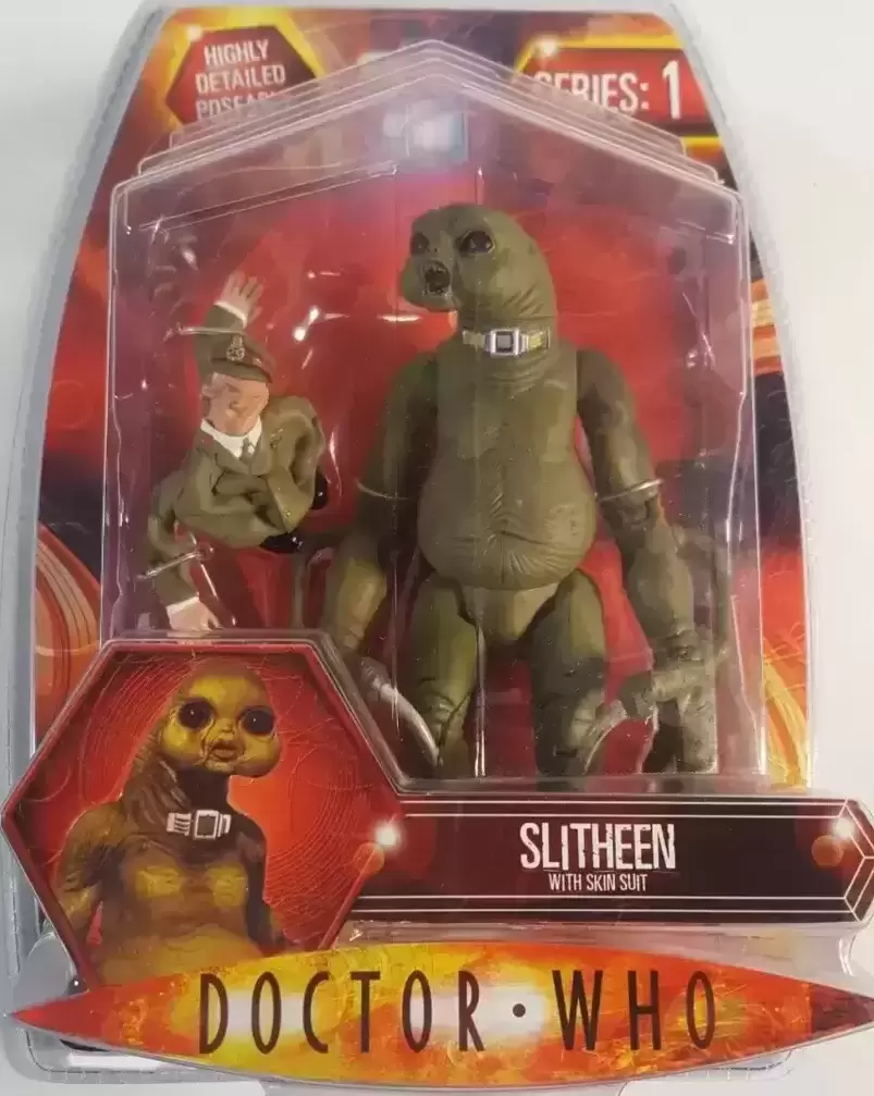 Action Figures - Slitheen with Skin Suit