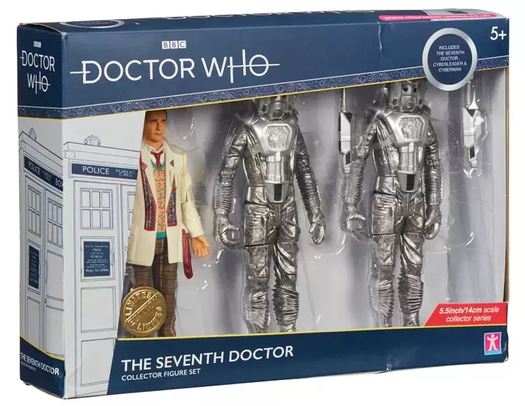 Action Figures - The Seventh Doctor Figure Set