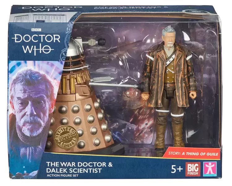 Action Figures - The War Doctor & Dalek Scientist