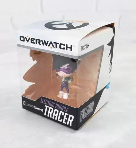 Cute But Deadly - Overwatch - Electric Purple Tracer