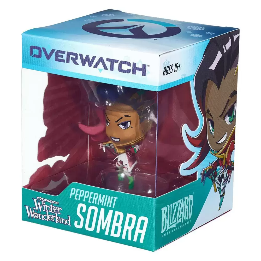 Cute But Deadly - Overwatch - Peppermint Sombra