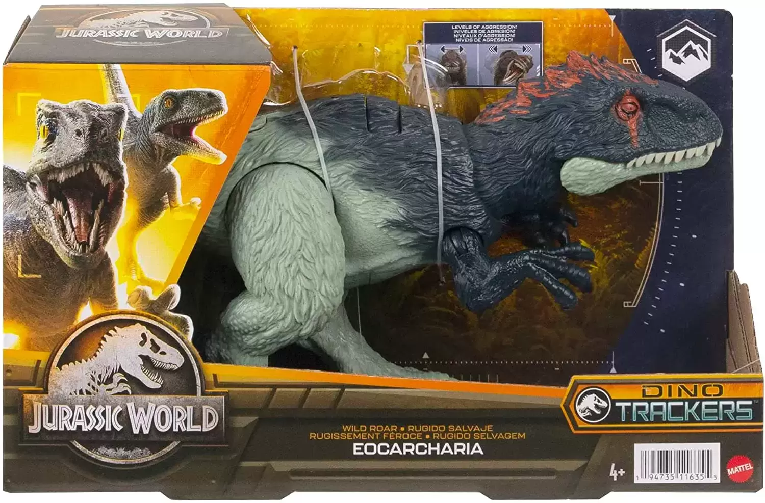 Jurassic World : Dino Trackers - Eocarcharia - Wild Roar
