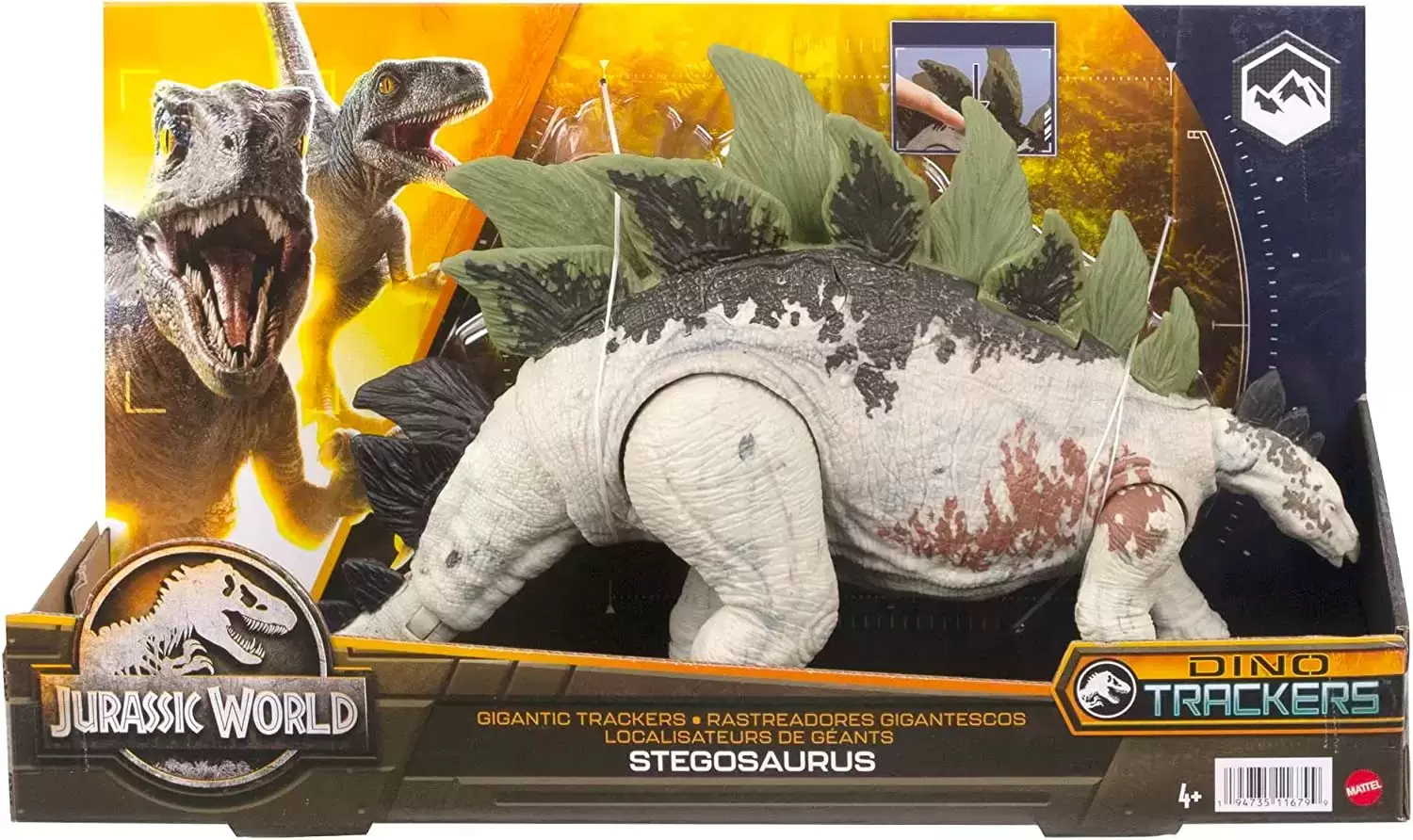 Jurassic World : Dino Trackers - Stegosaurus - Gigantic Trackers