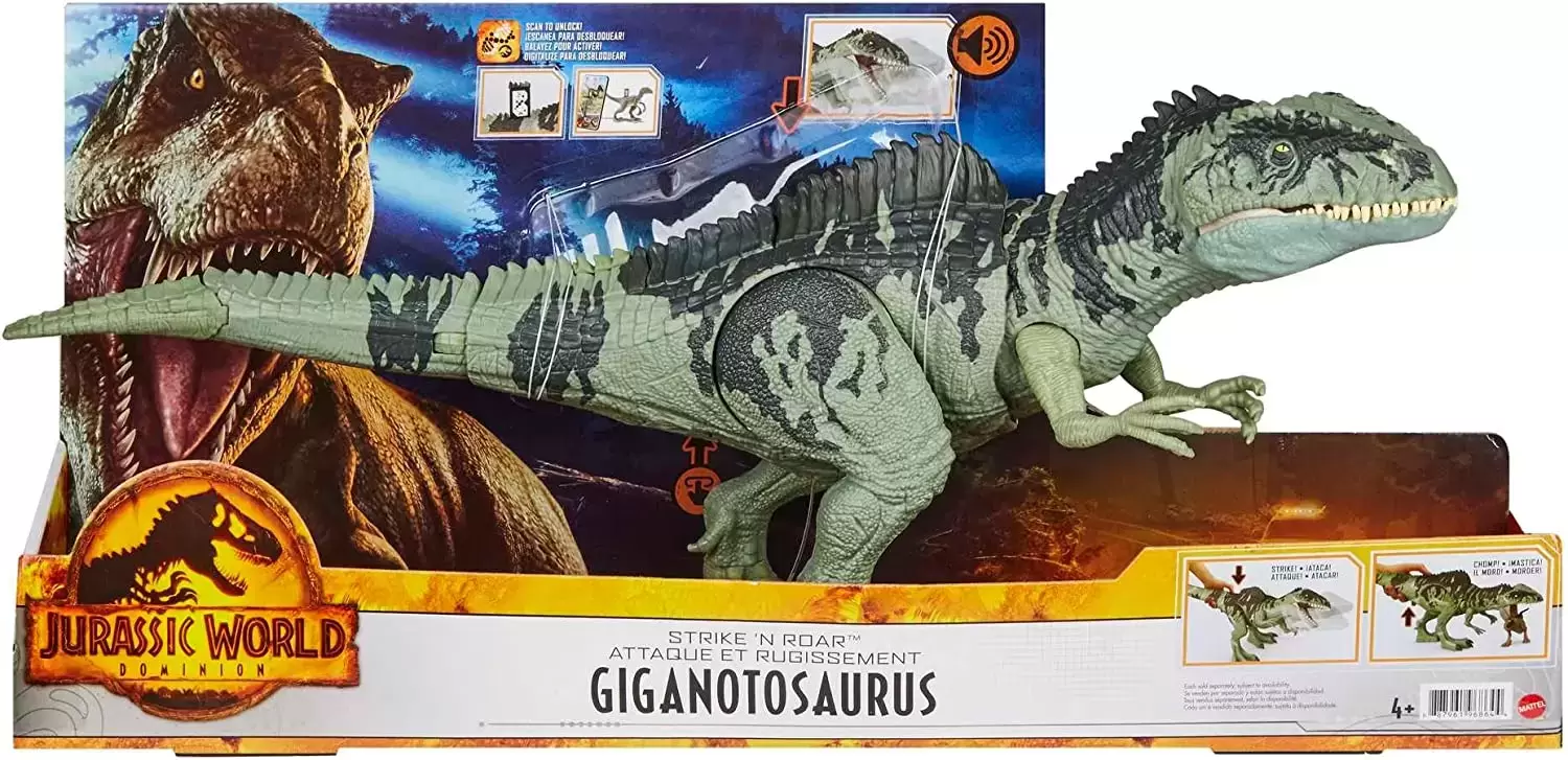 Jurassic World Dominion - Giganotosaurus - Strike \'n Roar