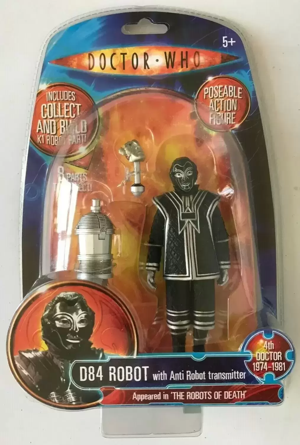 Action Figures - D84 Robot with Anti Robot Transmitter