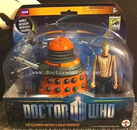 Action Figures - The Eleventh Doctor and Dalek Scientist