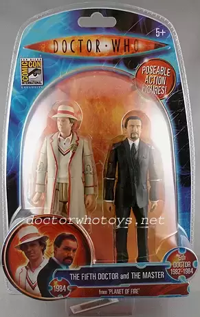 Action Figures - The Fifth Doctor And The Master