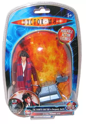 Action Figures - The Fourth Doctor in Burgundy Outfit