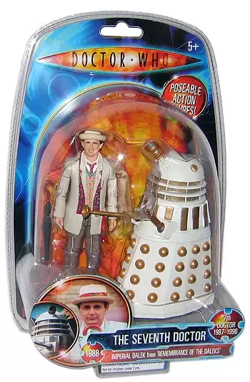Action Figures - The Seventh Doctor and Imperial Dalek