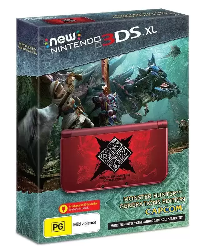 Matériel Nintendo 3DS - New Nintendo 3DS XL Monster Hunter Generations Edition