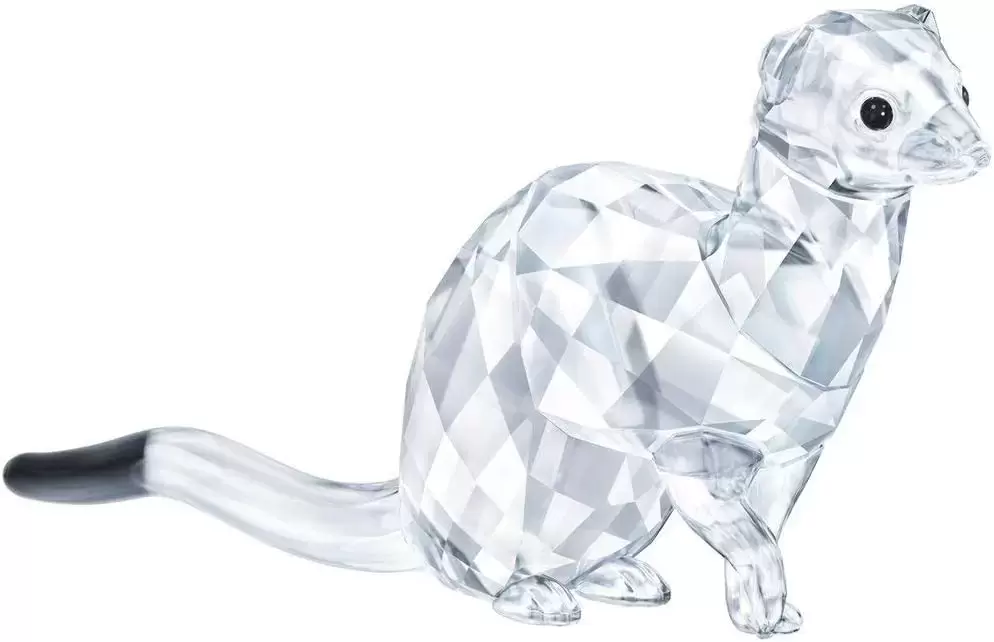 Swarovski Crystal Figures - Weasel