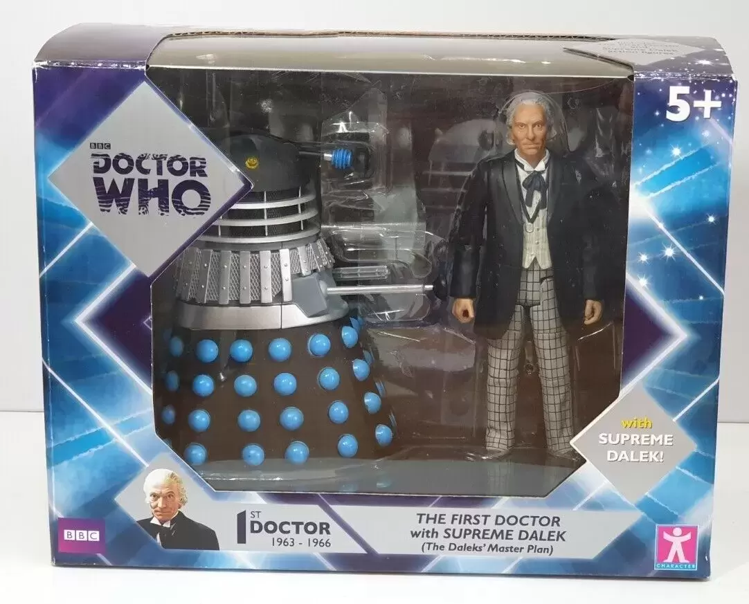 Action Figures - 1st Doctor - The First Doctor with Supreme Dalek The Dalek\'s Master Plan