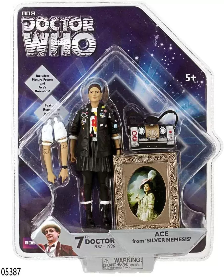 Action Figures - 7th Doctor - Ace from Silver Nemesis