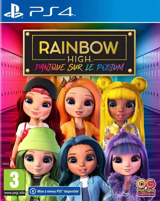 Jeux PS4 - Rainbow High Panique Sur Le Podium