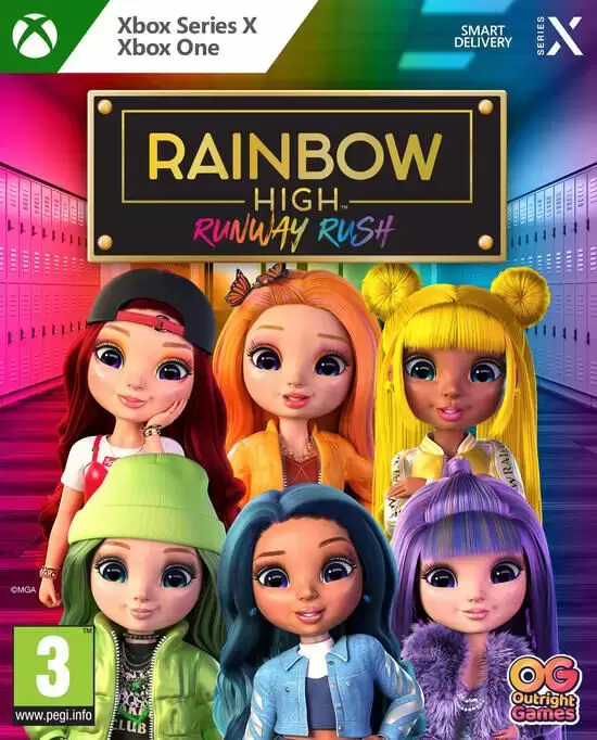 XBOX One Games - Rainbow High Panique Sur Le Podium