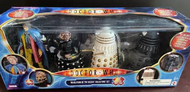 Action Figures - Revelation of The Daleks Collector\'s Set
