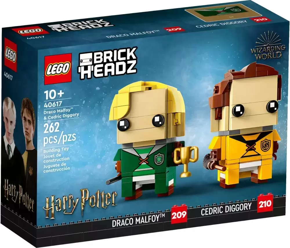 LEGO BrickHeadz - 209 & 210 - Draco Malefoy & Cédric Diggory