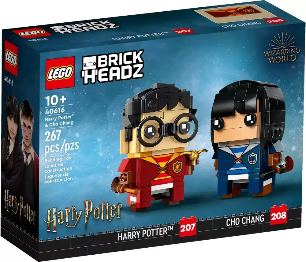 LEGO BrickHeadz - 207 & 208 - Harry Potter & Cho Chang