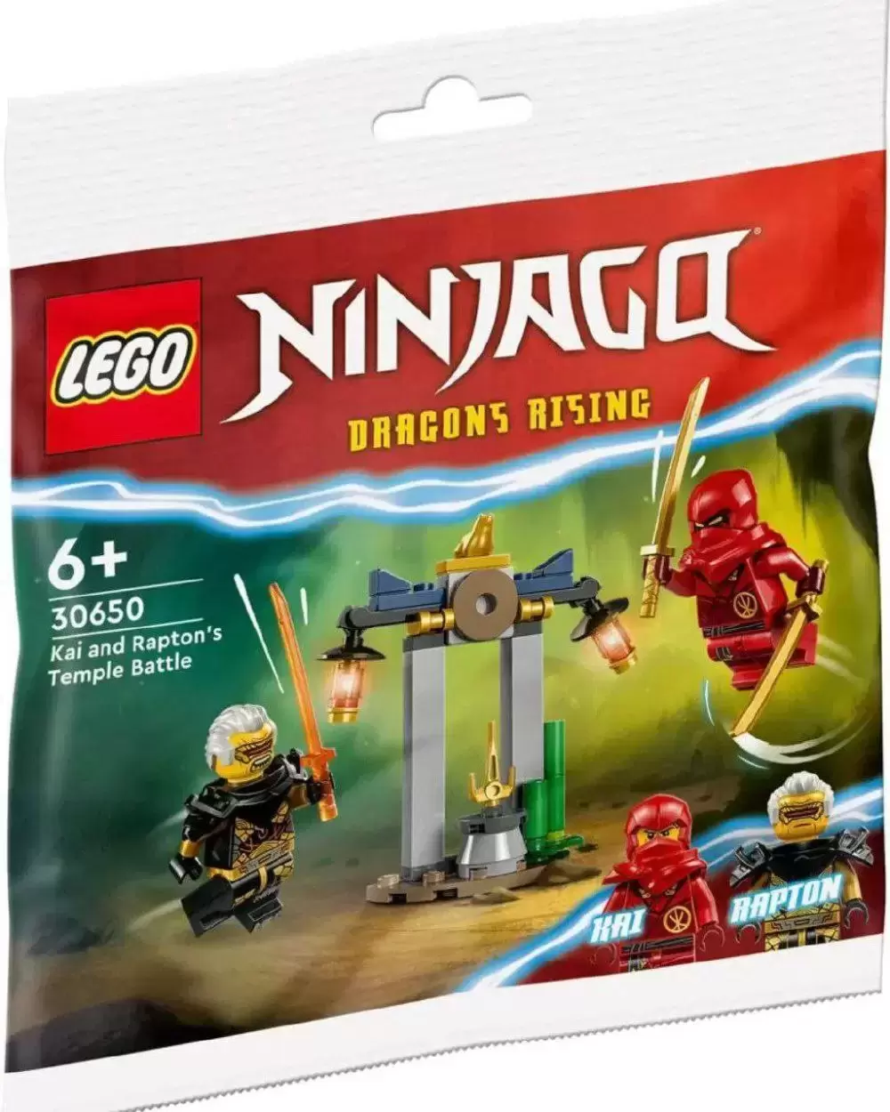 LEGO Ninjago - Kai and Rapton\'s Temple Battle