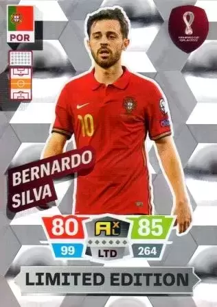 Adrenalyn XL Fifa World Cup Qatar 2022 - Limited Edition Trading Cards - Bernardo Silva