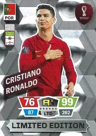 Adrenalyn XL Fifa World Cup Qatar 2022 - Limited Edition Trading Cards - Cristiano Ronaldo