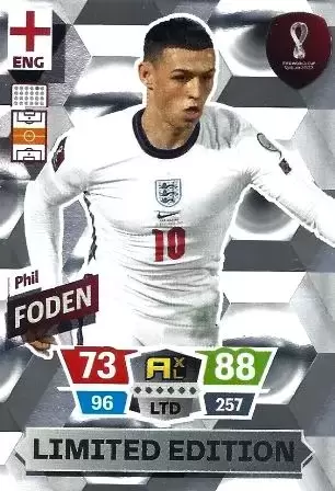 Adrenalyn XL Fifa World Cup Qatar 2022 - Limited Edition Trading Cards - Phil Foden