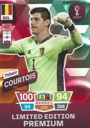Adrenalyn XL Fifa World Cup Qatar 2022 - Limited Edition Trading Cards - Thibaut Courtois