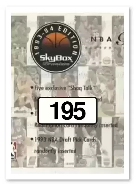 1993-94 SkyBox Premium NBA - Andrew Lang
