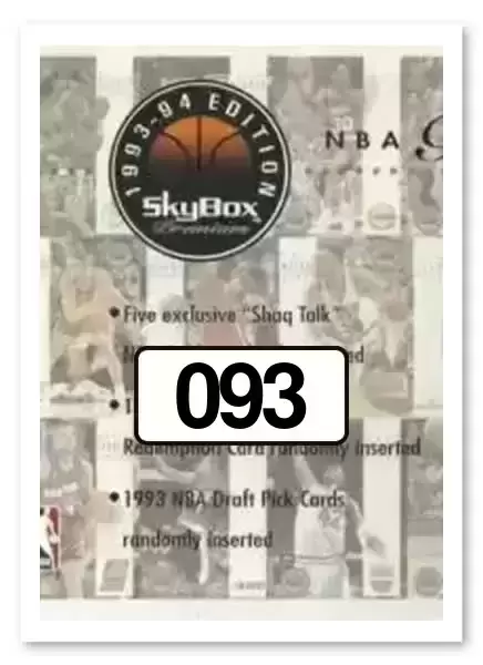 1993-94 SkyBox Premium NBA - Stanley Roberts