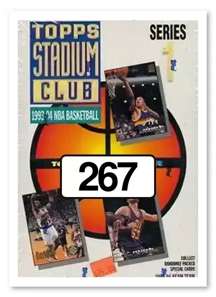 1993-94 Topps Stadium Club - Shawn Bradley NW