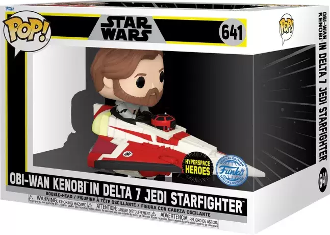 POP! Star Wars - Obi-Wan Kenobi in Delta 7 Jedi Starfighter