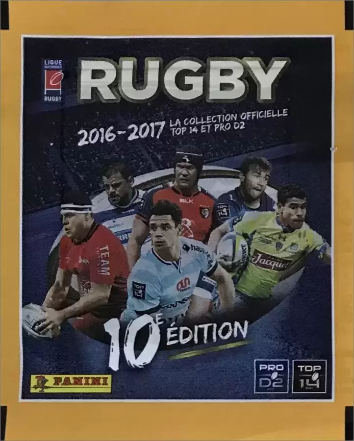 Rugby 2016 - 2017 - Pochette