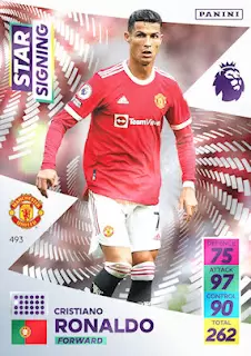 Cristiano Ronaldo - Star Signing - carte Adrenalyn Xl - Premier League  2021/22