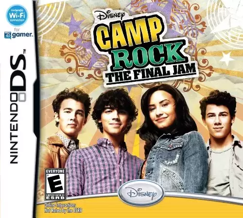 Nintendo DS Games - Camp Rock the Final Jam