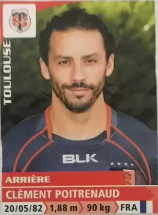 Rugby 2016 - 2017 - Clément   Poitrenaud   -    Stade toulousain
