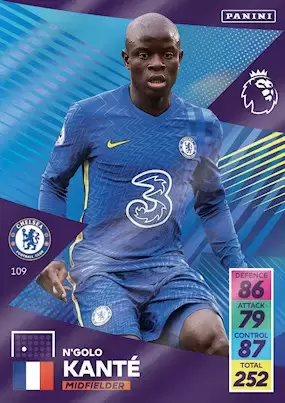 Adrenalyn Xl - Premier League 2021/22 - N\'golo Kanté - Chelsea