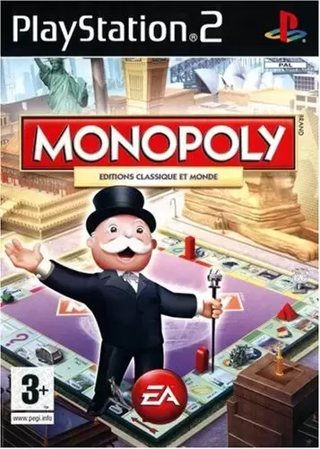 PS2 Games - Monopoly : Editions Classique et Monde