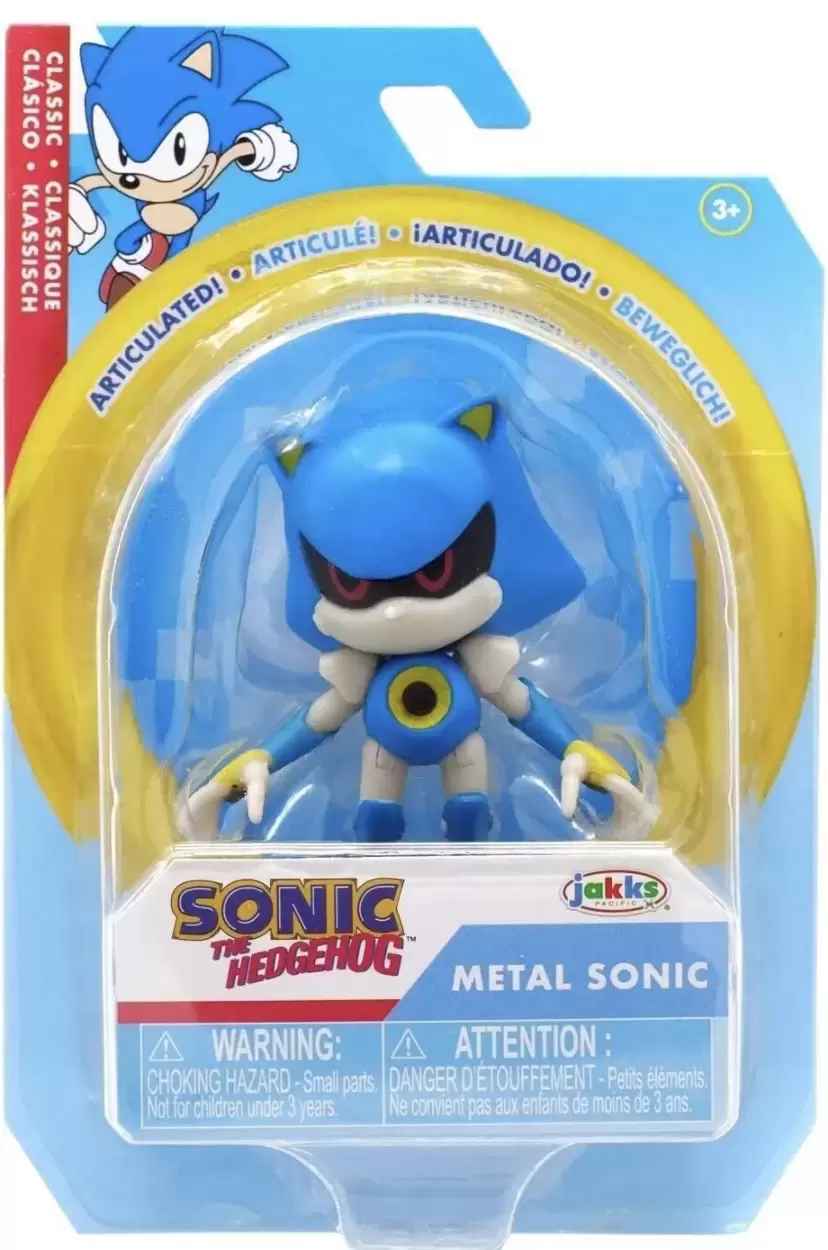 Sonic The Hedgehog 2020 Series 2 Metal Sonic 4 Action Figure Jakks